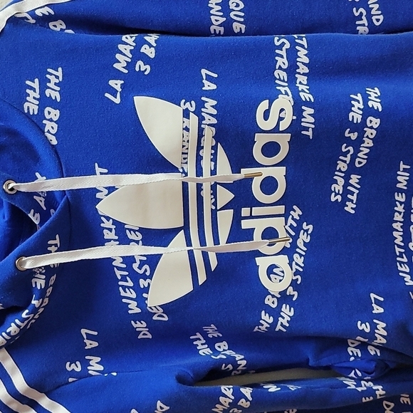 Adidas Small Originals Big Trefoil sweatshirt hoodie - Picture 11 of 12
